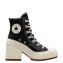 Chuck 70 De Luxe Heel- Black/Egret/Egret